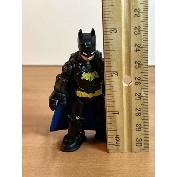 Fisher Price Imaginext DC Super Friends Batman Black Armor Figure Justice League - Picture 5 of 6